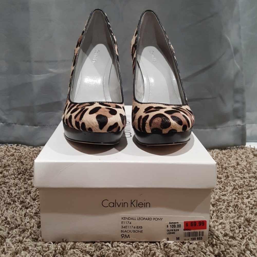 Kendall Leopard Heels